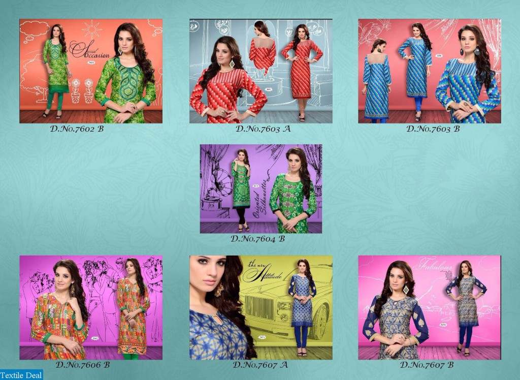 7 Vibes cotton Tunics